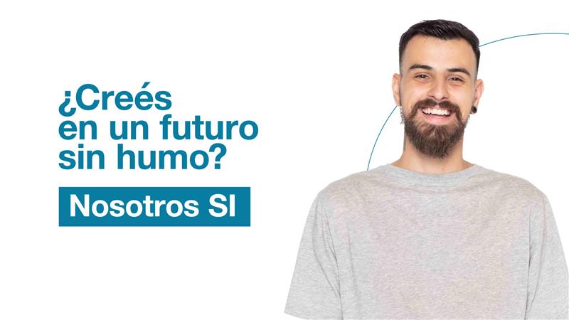 smoke-free future smiling men